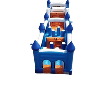 Load image into Gallery viewer, 38’ Royal Blue Challenge Obstacle Course