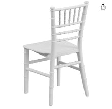 Load image into Gallery viewer, White Kids Chiavari Chairs