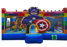 Load image into Gallery viewer, Lego Bouncy Castle Combo