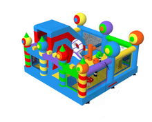 Load image into Gallery viewer, Candyland inflatable castle