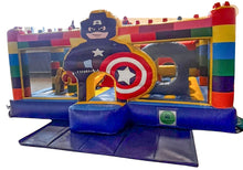 Load image into Gallery viewer, Lego Bouncy Castle Combo