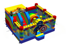 Load image into Gallery viewer, Lego Bouncy Castle Combo