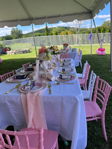 Pink Kids Chiavari Chairs