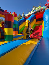 Load image into Gallery viewer, Lego Bouncy Castle Combo

