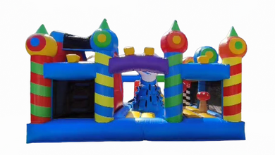 Bouncy castle candyland inflatable park 