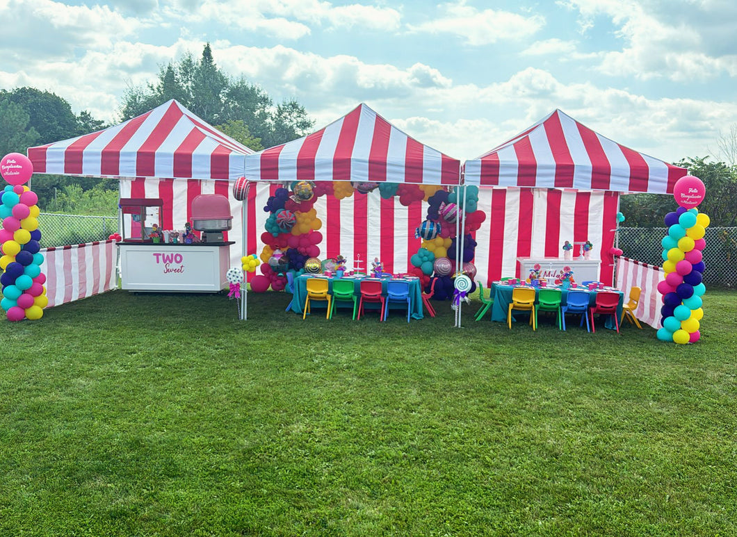 🍿 Tents, Treats & Seats Package
