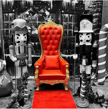 Load image into Gallery viewer, High back chair rental, Christmas holiday decoration rental in toronto and the gta
