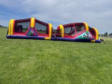 Load image into Gallery viewer, 51’ Circus Craze Obstacle Course
