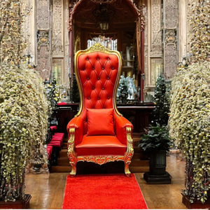 Red high back chair rental in peel region , toronto and the gta
