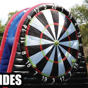 Soccer dart inflatable