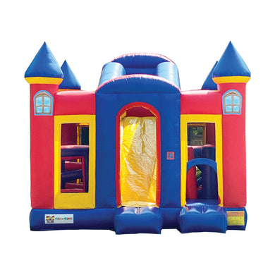 obstacle course bouncy castle